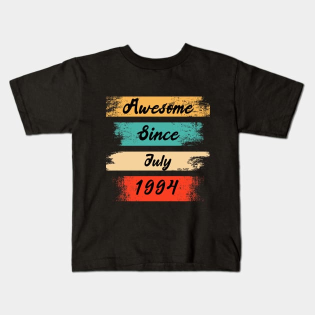 awesome since july 1994 Kids T-Shirt by ElRyan